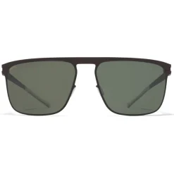 Mykita - Hampton - NO1 - Dark Brown Green - Metal Collection - Sunglasses - Mykita Eyewear - Avvenice