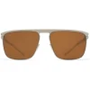 Mykita - Hampton - NO1 - Silver Amber Brown - Metal Collection - Sunglasses - Mykita Eyewear - Avvenice
