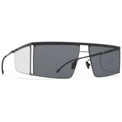 Mykita - HL001 - Mykita & Helmut Lang - Black Clear - Metal Collection - Sunglasses - Mykita Eyewear - Avvenice