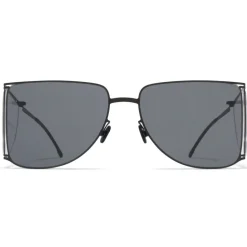 Mykita - HL002 - Mykita & Helmut Lang - Black Clear - Metal Collection - Sunglasses - Mykita Eyewear - Avvenice