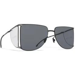 Mykita - HL002 - Mykita & Helmut Lang - Black Clear - Metal Collection - Sunglasses - Mykita Eyewear - Avvenice