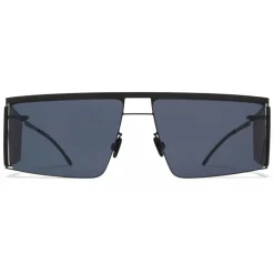 Mykita - HL001 - Mykita & Helmut Lang - Black Dark Grey - Metal Collection - Sunglasses - Mykita Eyewear - Avvenice