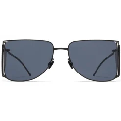 Mykita - HL002 - Mykita & Helmut Lang - Black Dark Grey - Metal Collection - Sunglasses - Mykita Eyewear - Avvenice