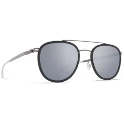 Mykita - Hops - Mykita Mylon - Grey Graphite Silver - Metal Collection - Sunglasses - Mykita Eyewear - Avvenice