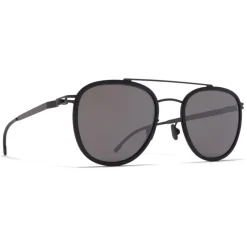 Mykita - Hops - Mykita Mylon - Black - Metal Collection - Sunglasses - Mykita Eyewear - Avvenice