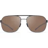 Mykita - Ian - NO1 - Black Brown - Metal Collection - Sunglasses - Mykita Eyewear - Avvenice