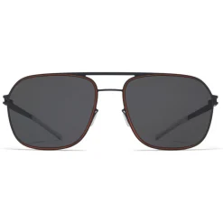 Mykita - Ian - NO1 - Indigo Orange Grey - Metal Collection - Sunglasses - Mykita Eyewear - Avvenice