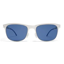 Mykita - Jaguar - Mykita First - Silver Blue - Metal Collection - Sunglasses - Mykita Eyewear - Avvenice