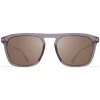 Mykita - Kallio - Lite - Matte Smoke Matte Silver Brown - Acetate Collection - Sunglasses - Mykita Eyewear - Avvenice