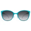 Mykita - Kea - Mykita First - Turquoise Black - Metal Collection - Sunglasses - Mykita Eyewear - Avvenice