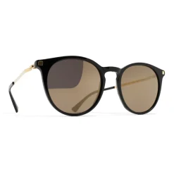 Mykita - Keelut - Lite - Black Gold Grey - Acetate Collection - Sunglasses - Mykita Eyewear - Avvenice