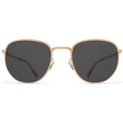 Mykita - Lennard - Lite - Champagne Gold Dark Grey - Metal Collection - Sunglasses - Mykita Eyewear - Avvenice