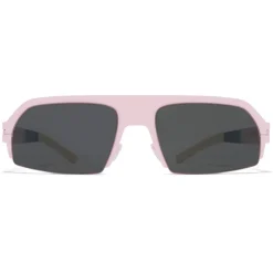 Mykita - Lost - Mykita & Bernhard Willhelm - Pink Emerald Dark Grey - Metal Collection - Sunglasses - Mykita Eyewear - Avvenice