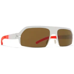 Mykita - Lost - Mykita & Bernhard Willhelm - Talc Red Brown - Metal Collection - Sunglasses - Mykita Eyewear - Avvenice