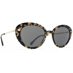 Mykita - Luava - Lite - Antigua Champagne Gold Black - Acetate Collection - Sunglasses - Mykita Eyewear - Avvenice