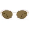 Mykita - Luava - Lite - Champagne Gold Brown - Acetate Collection - Sunglasses - Mykita Eyewear - Avvenice