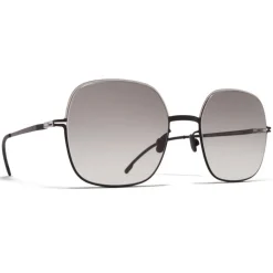 Mykita - Magda - Decades - Silver Black Grey - Metal Collection - Sunglasses - Mykita Eyewear - Avvenice