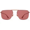 Mykita - Masao - Lessrim - Shiny Copper Purple - Metal Collection - Sunglasses - Mykita Eyewear - Avvenice