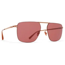 Mykita - Masao - Lessrim - Shiny Copper Purple - Metal Collection - Sunglasses - Mykita Eyewear - Avvenice