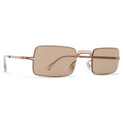 Mykita - MMCRAFT003 - Mykita & Maison Margiela - Copper Light Brown - Metal Collection - Sunglasses - Mykita Eyewear - Avvenice