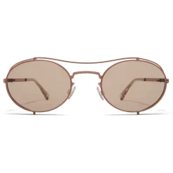 Mykita - MMCRAFT002 - Mykita & Maison Margiela - Copper Light Brown - Metal Collection - Sunglasses - Mykita Eyewear - Avvenice