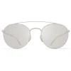 Mykita - MMCRAFT007 - Mykita & Maison Margiela - Silver Mauve - Metal Collection - Sunglasses - Mykita Eyewear - Avvenice