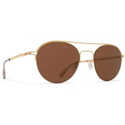 Mykita - MMCRAFT015 - Mykita & Maison Margiela - Glossy Gold Brown - Metal Collection - Sunglasses - Mykita Eyewear - Avvenice