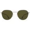 Mykita - MMCRAFT016 - Mykita & Maison Margiela - Matt Silver Black Green - Metal Collection - Sunglasses - Mykita Eyewear - Avvenice