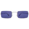 Mykita - MMCRAFT003 - Mykita & Maison Margiela - Silver Indigo - Metal Collection - Sunglasses - Mykita Eyewear - Avvenice