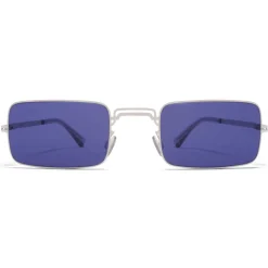 Mykita - MMCRAFT003 - Mykita & Maison Margiela - Silver Indigo - Metal Collection - Sunglasses - Mykita Eyewear - Avvenice
