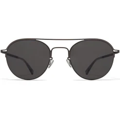 Mykita - MMCRAFT015 - Mykita & Maison Margiela - Black Dark Grey - Metal Collection - Sunglasses - Mykita Eyewear - Avvenice