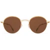 Mykita - MMCRAFT014 - Mykita & Maison Margiela - Glossy Gold Brown - Metal Collection - Sunglasses - Mykita Eyewear - Avvenice