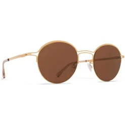 Mykita - MMCRAFT014 - Mykita & Maison Margiela - Glossy Gold Brown - Metal Collection - Sunglasses - Mykita Eyewear - Avvenice