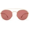 Mykita - MMCRAFT009 - Mykita & Maison Margiela - Champagne Gold Purple - Metal Collection - Sunglasses - Mykita Eyewear - Avvenice