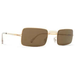 Mykita - MMCRAFT003 - Mykita & Maison Margiela - Gold Brown - Metal Collection - Sunglasses - Mykita Eyewear - Avvenice