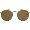 Mykita - MMESSE006 - Mykita & Maison Margiela - Green Brown - Metal Collection - Sunglasses - Mykita Eyewear - Avvenice