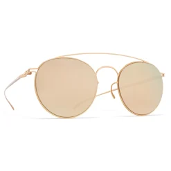 Mykita - MMESSE006 - Mykita & Maison Margiela - Champagne Gold - Metal Collection - Sunglasses - Mykita Eyewear - Avvenice