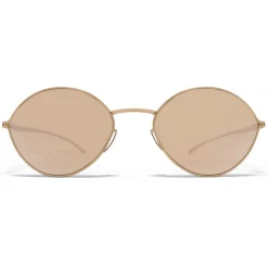 Mykita - MMESSE020 - Mykita & Maison Margiela - Champagne Gold - Metal Collection - Sunglasses - Mykita Eyewear - Avvenice