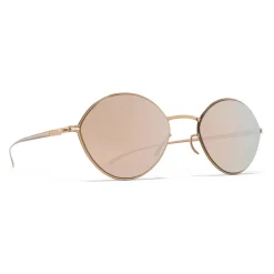 Mykita - MMESSE020 - Mykita & Maison Margiela - Champagne Gold - Metal Collection - Sunglasses - Mykita Eyewear - Avvenice