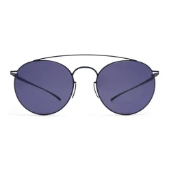Mykita - MMESSE006 - Mykita & Maison Margiela - Dark Blue Indigo - Metal Collection - Sunglasses - Mykita Eyewear - Avvenice