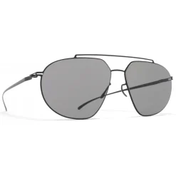 Mykita - MMESSE022 - Mykita & Maison Margiela - Black Grey - Metal Collection - Sunglasses - Mykita Eyewear - Avvenice