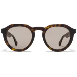 Mykita - MMRAW007 - Mykita & Maison Margiela - Tobago Smoke Brown - Acetate Collection - Sunglasses - Mykita Eyewear - Avvenice