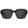 Mykita - MMRAW019 - Mykita & Maison Margiela - Black Dark Grey - Acetate Collection - Sunglasses - Mykita Eyewear - Avvenice