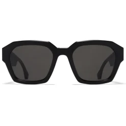 Mykita - MMRAW019 - Mykita & Maison Margiela - Black Dark Grey - Acetate Collection - Sunglasses - Mykita Eyewear - Avvenice