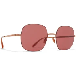 Mykita - Momo - Lessrim - Shiny Copper Purple - Metal Collection - Sunglasses - Mykita Eyewear - Avvenice