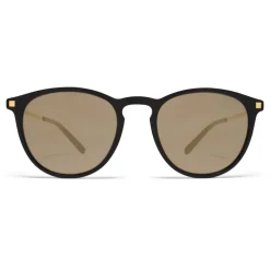 Mykita - Nukka - Lite - Black Gold Grey - Acetate Collection - Sunglasses - Mykita Eyewear - Avvenice
