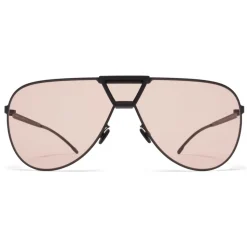 Mykita - Pepper - Mykita Mylon - Black Nude - Metal Collection - Sunglasses - Mykita Eyewear - Avvenice