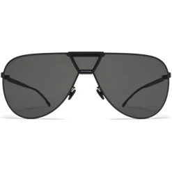 Mykita - Pepper - Mykita Mylon - Black Dark Grey - Metal Collection - Sunglasses - Mykita Eyewear - Avvenice