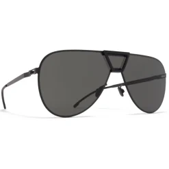 Mykita - Pepper - Mykita Mylon - Black Dark Grey - Metal Collection - Sunglasses - Mykita Eyewear - Avvenice