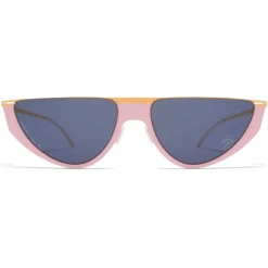 Mykita - Selina - Mykita & Martine Rose - Gold Rose Dark Grey - Metal Collection - Sunglasses - Mykita Eyewear - Avvenice